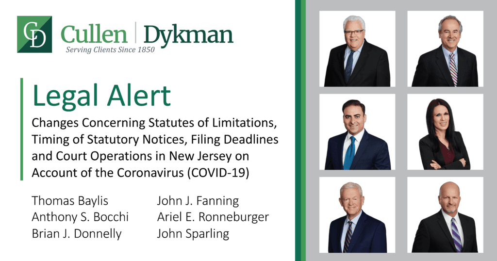 Changes Concerning Statutes of Limitations, Timing of Statutory Notices