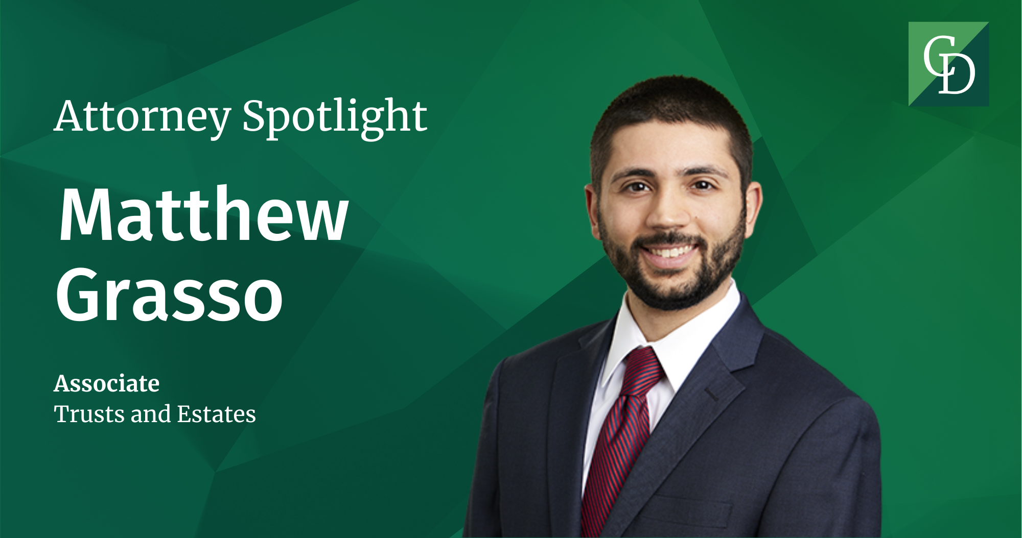 Attorney Spotlight Matthew Grasso Cullen and Dykman LLP