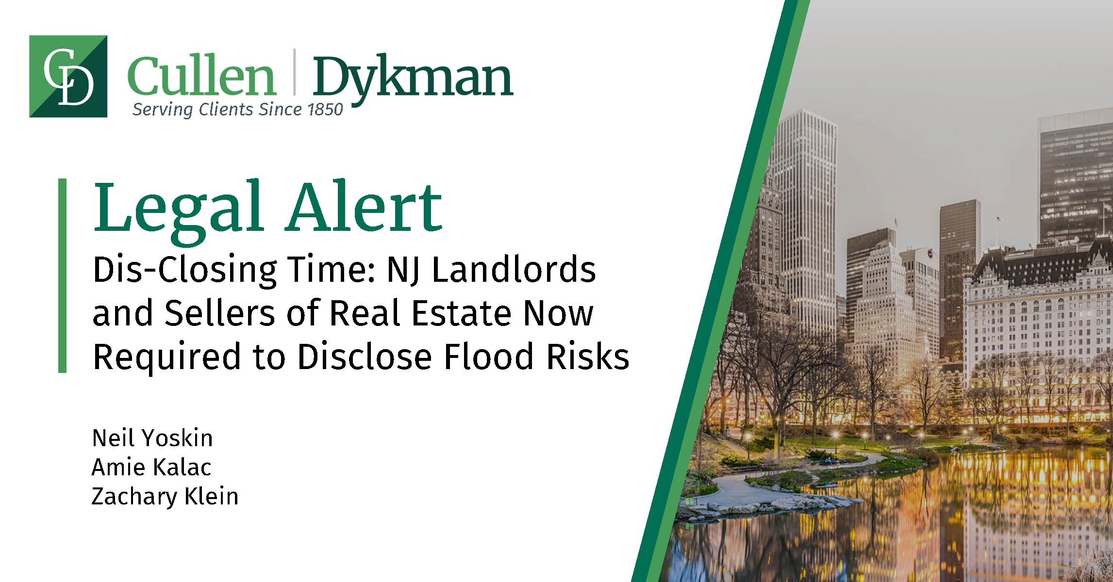 DisClosing Time NJ Landlords and Sellers of Real Estate Now Required