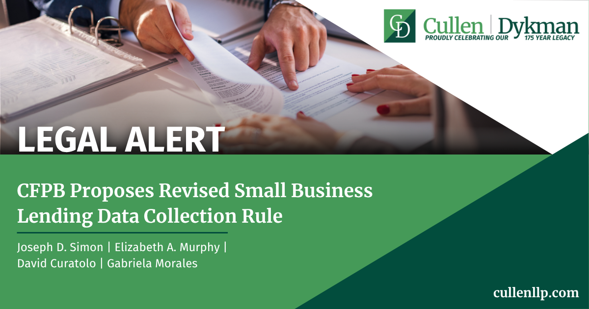 CFPB Proposes Revised Small Business Lending Data Collection Rule ...